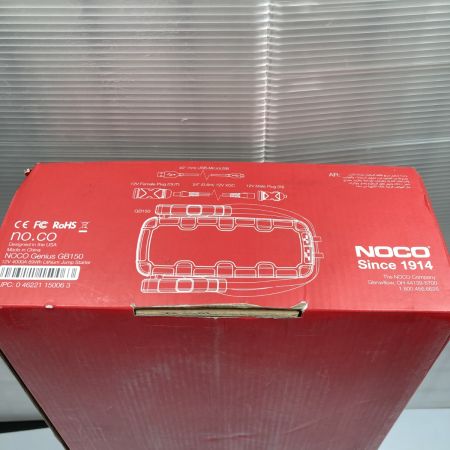  NOCO 12V/4000A ジャンプスターター 動作確認済 BOOSTPRO GB150 ブラック