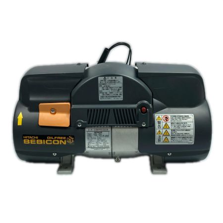  HITACHI 日立 100V エアコンプレッサー 0.75LE-8SB0 グレー