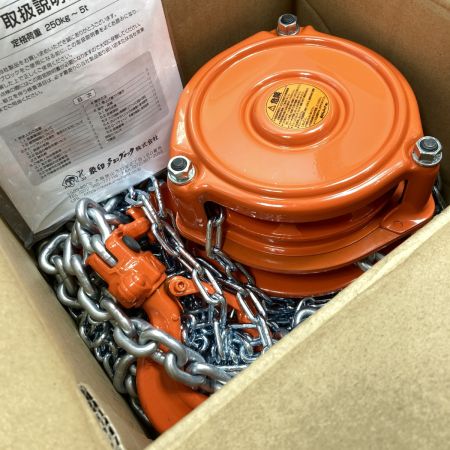  ZOJIRUSHI CORPORATION 象印 2t 3m チェーンブロック　未使用品 (4) C21type/2t3m