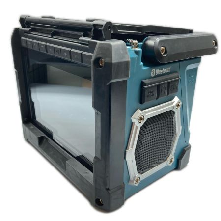  MAKITA マキタ 10.8v/14.4v/18v Bluetooth 充電式ラジオ付テレビ  リモコン・ACアダプター付 TV100 ブルー