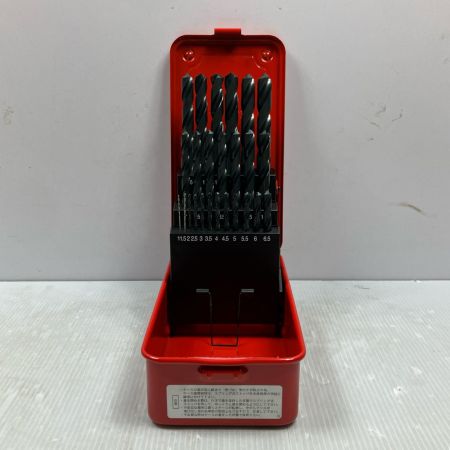 MITSUBISHI ミツビシ 鉄工用 ハイスドリルセット SET25 ブラック