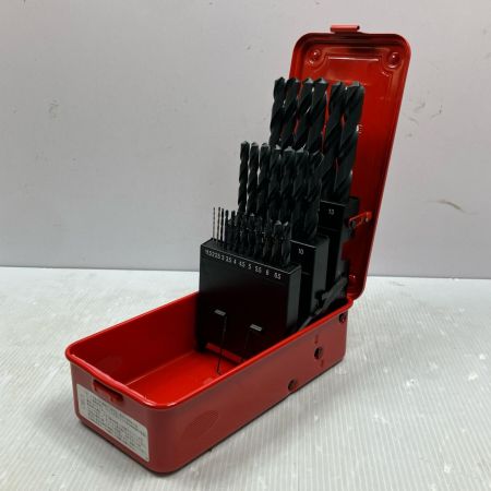 MITSUBISHI ミツビシ 鉄工用 ハイスドリルセット SET25 ブラック