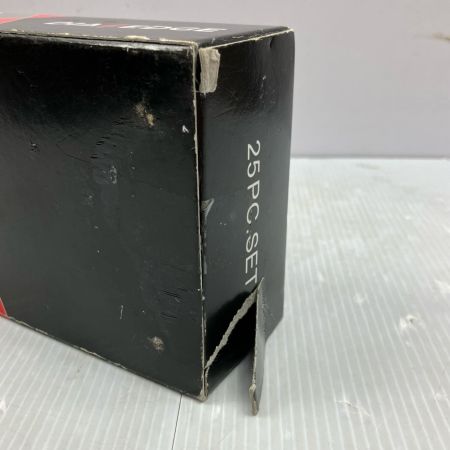 MITSUBISHI ミツビシ 鉄工用 ハイスドリルセット SET25 ブラック