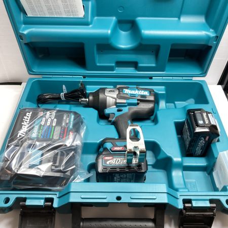  MAKITA マキタ 40v 2.5Ah 充電式インパクトレンチ 未使用品 ※PSEマークあり TW001GRDX ブルー