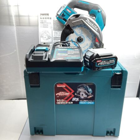  MAKITA マキタ 165mm 40v 2.5Ah 充電式マルノコ 未使用品 ※PSEマークあり HS001GRDX ブルー