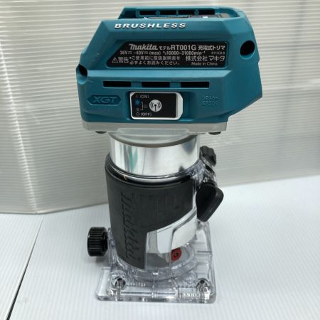  MAKITA マキタ 40Vmax 充電式トリマ 本体のみ （バッテリ・充電器別売り） RT001GZ ブルー