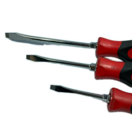  Snap-on スナップオン マイナスドライバー 3本セット SGD2B/SGDP631RB/SGD4B ブラック×レッド
