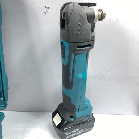 MAKITA マキタ 18V 充電式マルチツール (バッテリ1個・ケース・充電器付）PSEマークあり TM51D ブルー