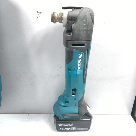  MAKITA マキタ 18V 充電式マルチツール (バッテリ1個・ケース・充電器付）PSEマークあり TM51D ブルー
