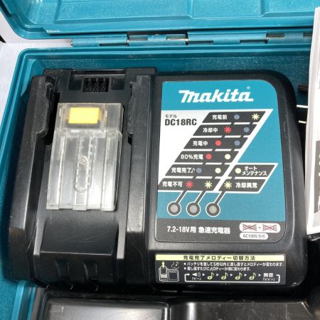  MAKITA マキタ 18V 充電式マルチツール (バッテリ1個・ケース・充電器付）PSEマークあり TM51D ブルー