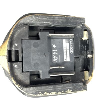  MAKITA マキタ 14.4V 100mm コードレスディスクグラインダ （バッテリ2個・充電器・ケース付）PSEマークあり GA403D ゴールド