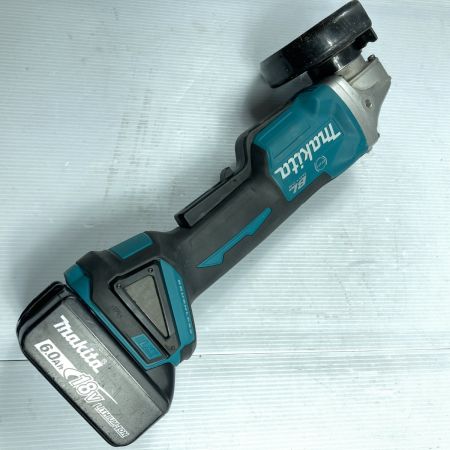  MAKITA マキタ 18V 100mm 充電式ディスクグラインダ (バッテリ2個・充電器・ケース付）PSEマークあり GA408D ブルー