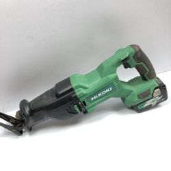 ＊＊ HiKOKI ハイコーキ 18V コードレスセーバーソー バッテリ1個付 ※充電器なし PSEマークあり CR18DB グリーン Cランク