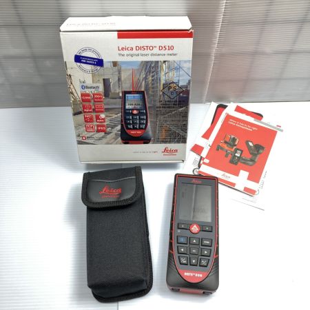  LEICA レーザー距離計 ソフトケース付 ※PSCマークあり  DISTO D510 レッド