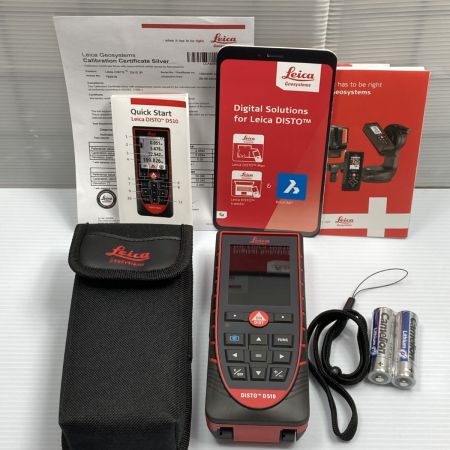  LEICA レーザー距離計 ソフトケース付 ※PSCマークあり  DISTO D510 レッド
