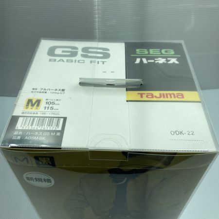  TAJIMA タジマ フルハーネス型安全帯 Ｍサイズ 未使用品 AGSM-BK ブラック