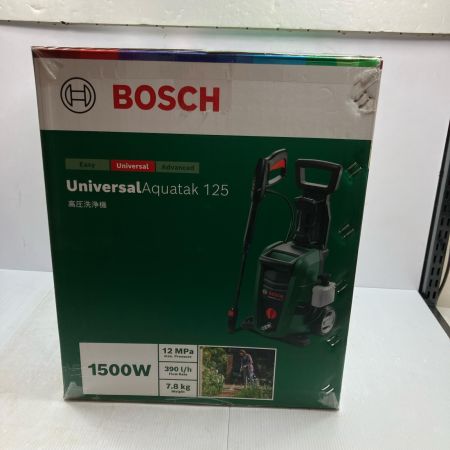  BOSCH ボッシュ 100V 1500W 高圧洗浄機 UA125 グリーン
