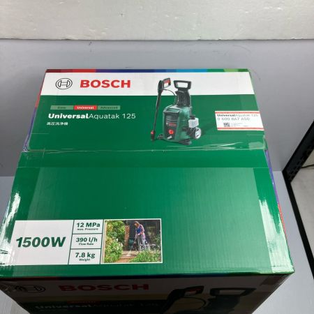  BOSCH ボッシュ 100V 1500W 高圧洗浄機 UA125 グリーン