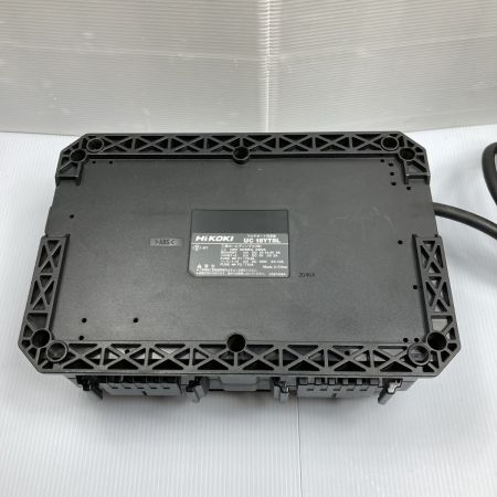  HiKOKI ハイコーキ 14.4/18/36V マルチポート急速充電器  UC18YTSL ブラック