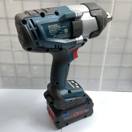  BOSCH ボッシュ 18V 充電式インパクトレンチ 19sq (バッテリ1個・充電器・ケース付) PSEマークあり GDS18V-1050HC ネイビー