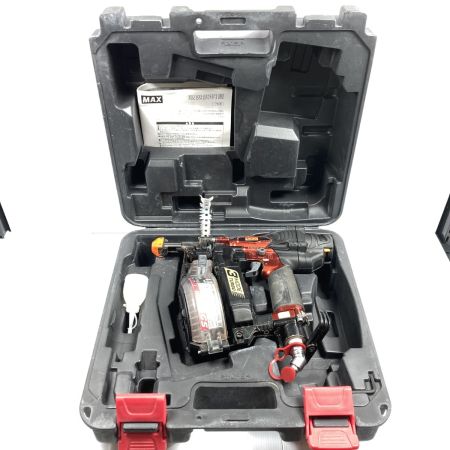  MAX マックス 25~41mm 高圧エアねじ打ち機 ターボドライバ ケース付 HV-R41G5 レッド