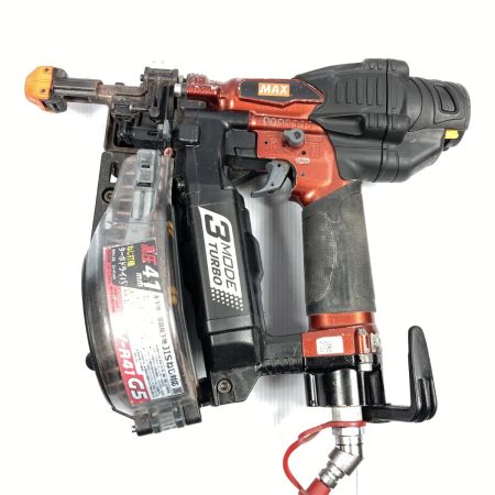  MAX マックス 25~41mm 高圧エアねじ打ち機 ターボドライバ ケース付 HV-R41G5 レッド
