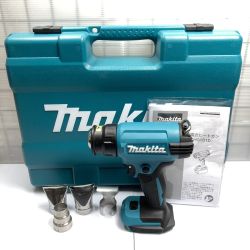 ＊＊ MAKITA マキタ 18V ヒートガン 先端ノズル4個・ケース付 ※バッテリ・充電器なし HG181D ブルー Bランク