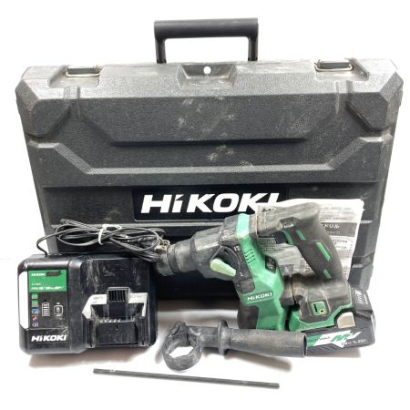  HiKOKI ハイコーキ 18V 18mm コードレスロータリハンマドリル バッテリ1個・充電器・ケース付 PSEマークあり DH18DPA グリーン