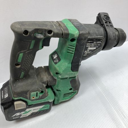  HiKOKI ハイコーキ 18V 18mm コードレスロータリハンマドリル バッテリ1個・充電器・ケース付 PSEマークあり DH18DPA グリーン