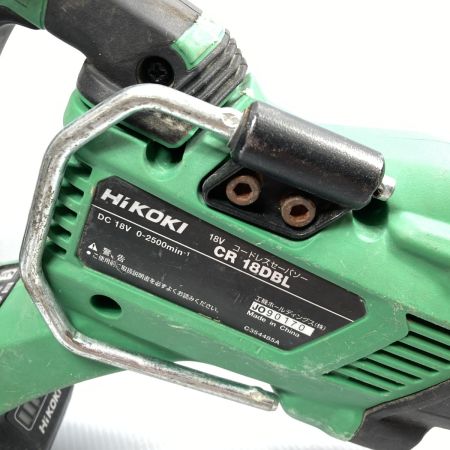  HiKOKI ハイコーキ 18V コードレスセーバーソー バッテリ1個付 ※充電器なし PSEマークあり CR18DBL グリーン