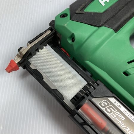  HiKOKI ハイコーキ 18V 35mm コードレスピン釘打機 ケース付 ※バッテリ・充電器なし NP18DSAL グリーン