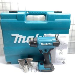 ＊＊ MAKITA マキタ 18V 充電式ヒートガン 先端アタッチメント・ケース付 ※バッテリ・充電器なし HG181D ブルー Bランク