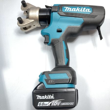  MAKITA マキタ 18V/6.0Ah 充電式圧着機 (充電器・充電池1個・ケース付) PSEマークあり (1) TC300DRG ブルー