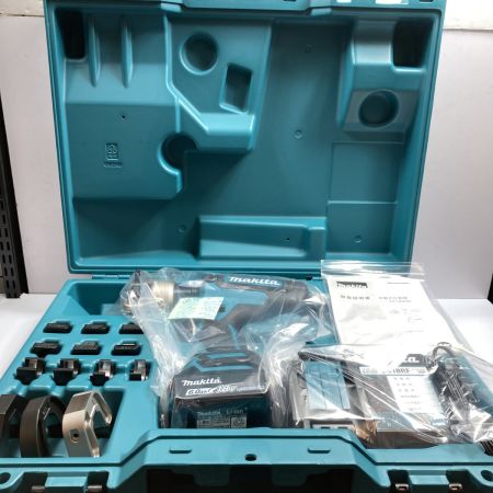  MAKITA マキタ 18V/6.0Ah 充電式圧着機 (充電器・充電池1個・ケース付) PSEマークあり (2)  TC300DRG ブルー