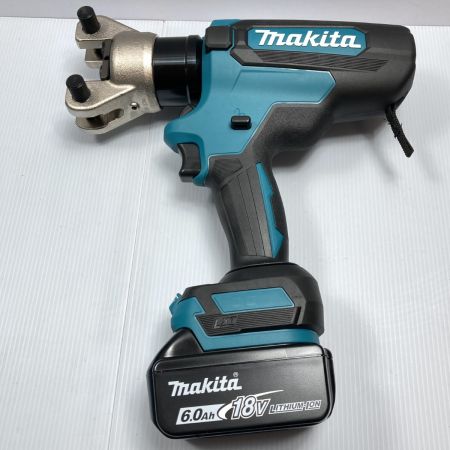 MAKITA マキタ 18V/6.0Ah 充電式圧着機 (充電器・充電池1個・ケース付) PSEマークあり (2)  TC300DRG ブルー