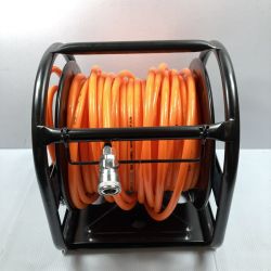 ＊＊ TOGAWA 十川産業 コンパクトエアリール 常圧ホース30m付(内径7mm 外径10mm) Aランク