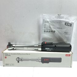 ＊＊ KTC ケーティーシー 9.5sq 3Nmコードレスロングラチェットレンチセット  JTRE330L シルバー×ブラック Aランク