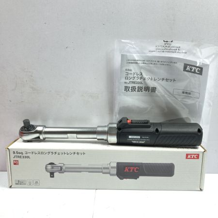  KTC ケーティーシー 9.5sq 3Nmコードレスロングラチェットレンチセット  JTRE330L シルバー×ブラック