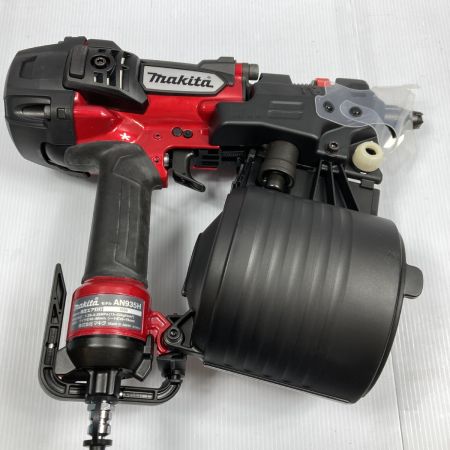  MAKITA マキタ 45~90mm 高圧エア釘打ち ケース付  AN935H レッド