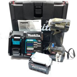 ＊＊ MAKITA マキタ 40v 2.5Ah 充電式インパクトドライバ  ※PSEマークあり TD001GRDXO オリーブ Aランク