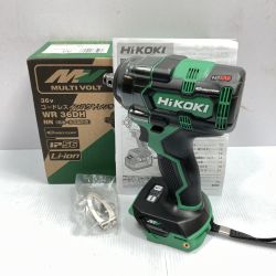 ＊＊ HiKOKI ハイコーキ 36v コードレスインパクトレンチ ※電池・充電器別売り 未使用品 WR36DH グリーン Sランク