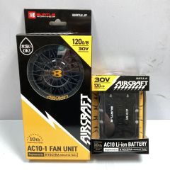  BURTLE 120ℓ/秒 30v エアークラフトファンユニット 10th Annniversary Model AC10/AC10-1 ブラック Sランク
