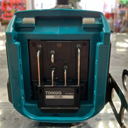 MAKITA マキタ 40V 充電式インパクトドライバ TD002GRDX ブルー