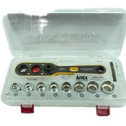 ＊＊ ANEX オフセットアダプター17mm ソケットセット未使用品 AOA-17S1 イエロー×ブラック Sランク