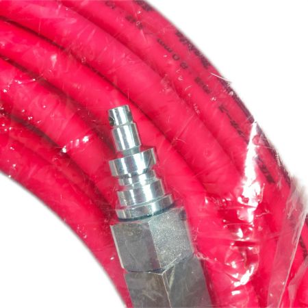  MAKITA マキタ 高圧 20mm エアホース (内径6mm×10mm) 未使用 A-46296 ショッキングピンク