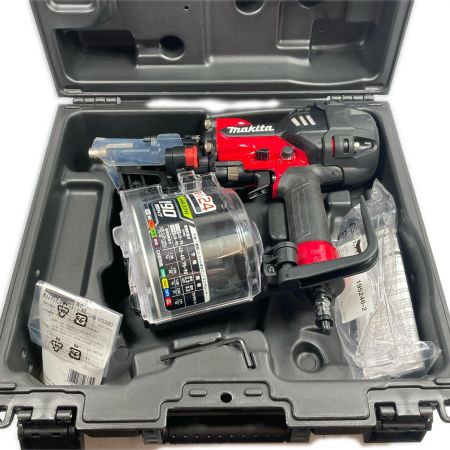  MAKITA マキタ 高圧 90mm エア釘打ち機 AN937H レッド