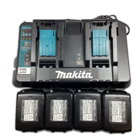  MAKITA マキタ 18v6.0Ah パワーソースキット２(DC18RD＋BL1860B×４) ※PSEマークあり A-67094
