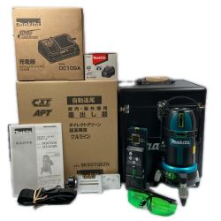 ＊＊ MAKITA マキタ ダイレクトグリーン フルライン 自動追尾 充電式屋内・屋外兼用墨出し器 SK507GDZN ブルー Sランク