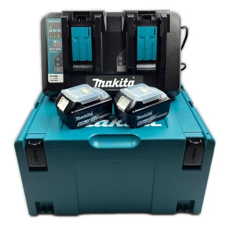  MAKITA マキタ 18v 6.0Ah パワーソースキット１(DC18RD＋BL1860B×２) ※PSEマークあり A-61226