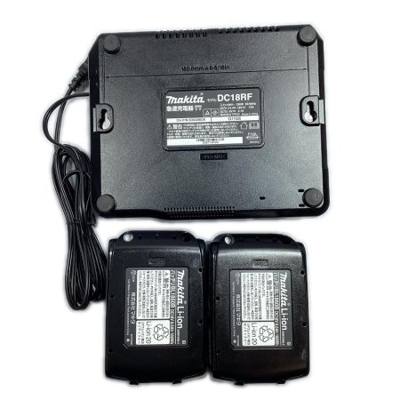  MAKITA マキタ 18v6.0Ah 165mm 充電式マルノコ バッテリ２個・充電器付 ※PSEマークあり HS631DGXSB ブラック